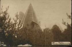 Airship Near Alsace Thugny, France Postcard Postcard Postcard