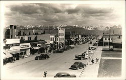 Business District Anchorage, AK Postcard Postcard Postcard