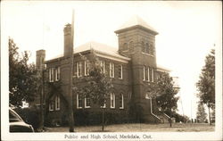 Public and High School Postcard