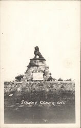 Lion Monument Postcard