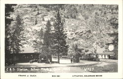 C. & S. Station Silver Plume, CO Postcard Postcard Postcard