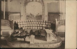 Church Interior Postcard