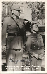 Chingwah Lee and Butch Jenkins in MGMs "Little Mister Jim" Postcard