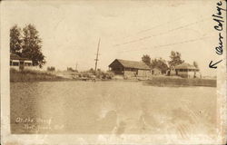 Cottages at the Beach Postcard