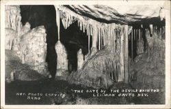 Gate by the Devil's Bathtub, Lehman Caves Baker, NV Postcard Postcard Postcard