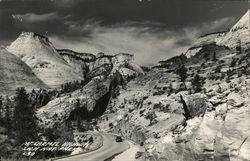 Mt. Carmel Highway Postcard