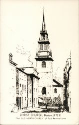 Christ Church, The "Old North Church" of Paul Revere Fame Christ Church, The "Old North Church" of Paul Revere Fame