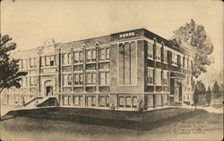 Community High School Postcard