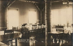 Dining Room, Chimney Mt. House Postcard