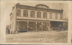 Store and Post Office Postcard