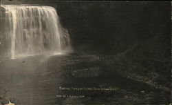 Fishing Party on Salmon River Below Falls Postcard