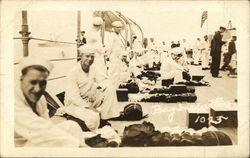 Bag Inspection Onboard Ship Postcard