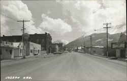 Main Street Joseph, OR Postcard Postcard 