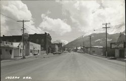 Main Street Joseph, OR Postcard Postcard Postcard