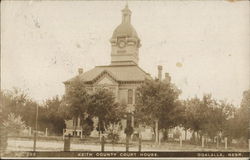 Keith County Court House Ogallala, NE Postcard Postcard Postcard