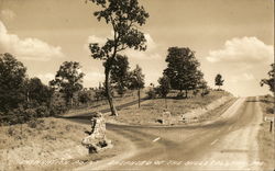 Inspiration Point - Shepherd of the Hills Postcard