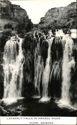 Cataract Falls in Havasu River Postcard