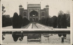 Taj Mahal Agra Postcard
