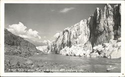 Knik Glacier - Gorge of Famous Self-Emptying Lake Alaska Postcard Postcard Postcard