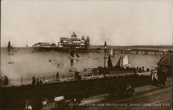 Central Pier and Promenade, East End Postcard