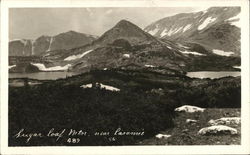 Sugar Loaf Mountain Laramie, WY Postcard Postcard Postcard