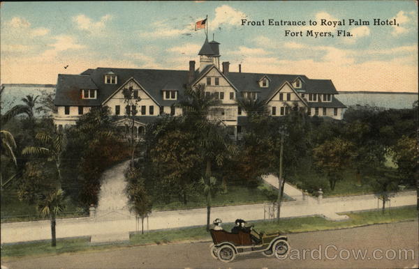 Front Entrance to Royal Palm Fort Myers Florida
