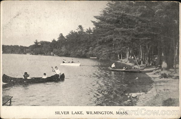View of Silver Lake Wilmington Massachusetts