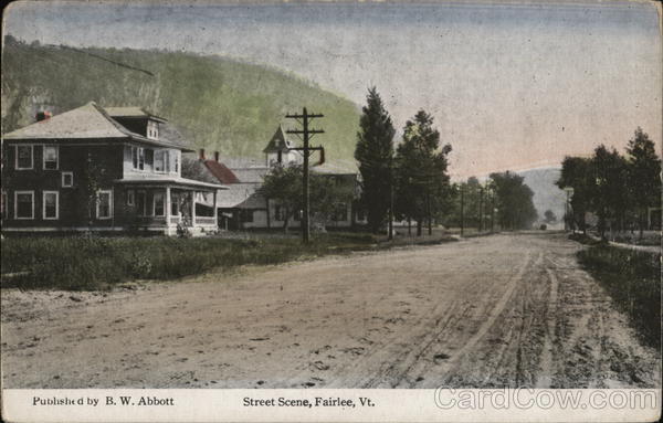 Street Scene Fairlee Vermont