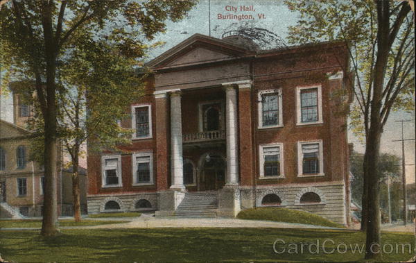 City Hall Burlington Vermont