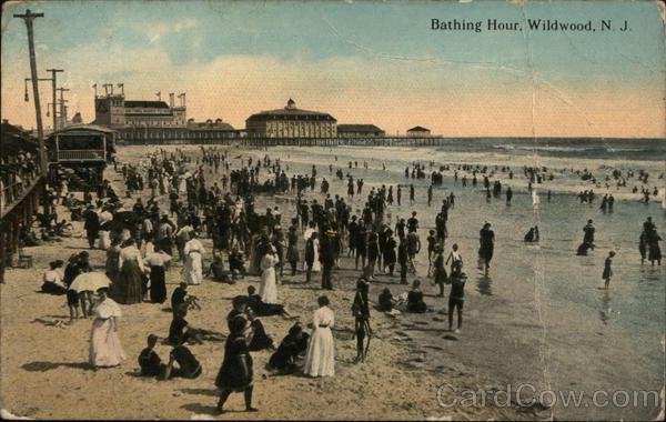 Bathing Hour Wildwood New Jersey