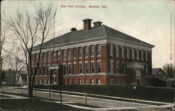 New High School Monroe Wisconsin