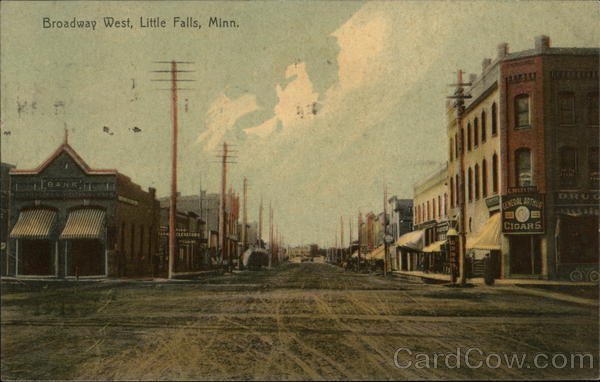 Broadway West Little Falls Minnesota