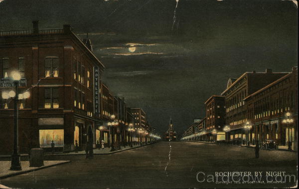 Rochester by Night Minnesota Goettings
