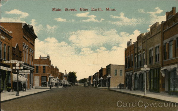 Main Street Blue Earth Minnesota