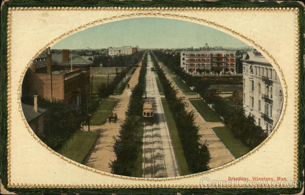Broadway Winnipeg MB Canada Manitoba