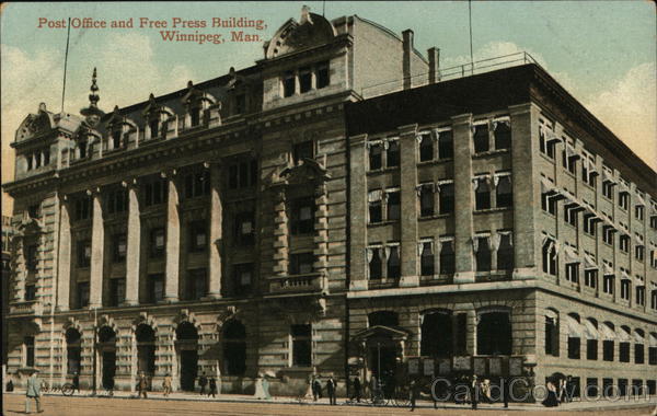 Post Office and Free Press Building Winnipeg MB Canada