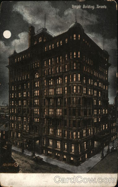 Temple Building Toronto Canada Ontario