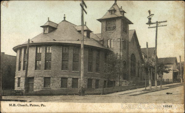 M.E. Church Patton Pennsylvania