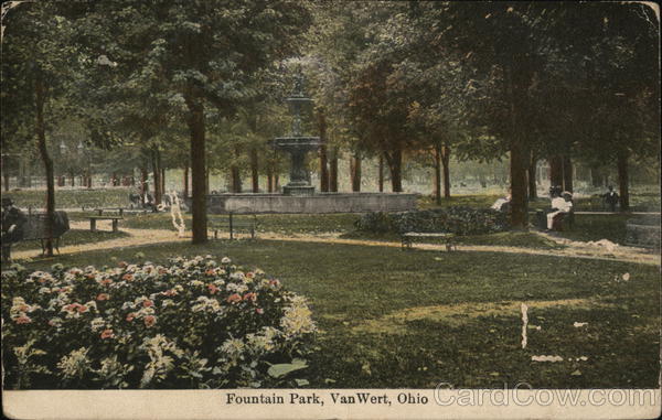 Fountain Park Van Wert Ohio