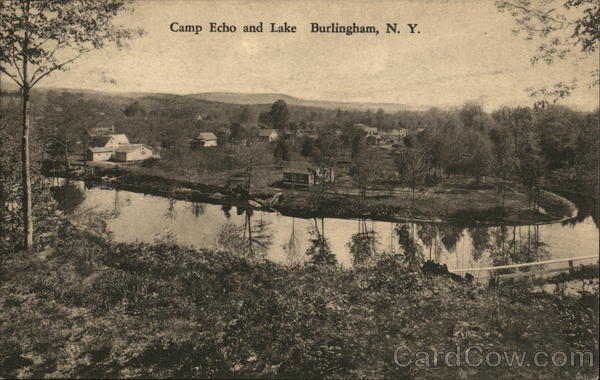 Camp Echo and Lake Burlingham New York