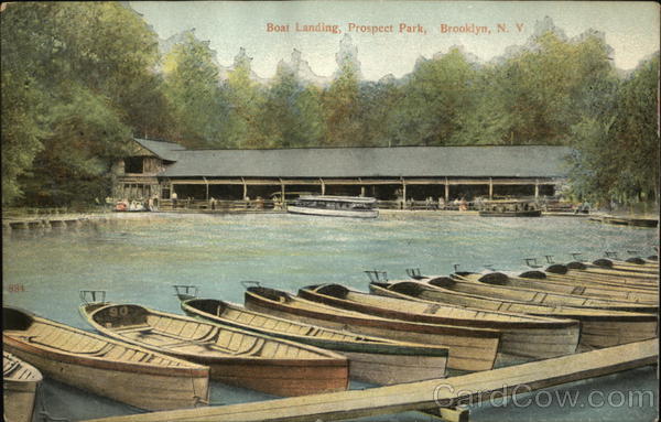 Boat Landing, Prospect Park Brooklyn New York