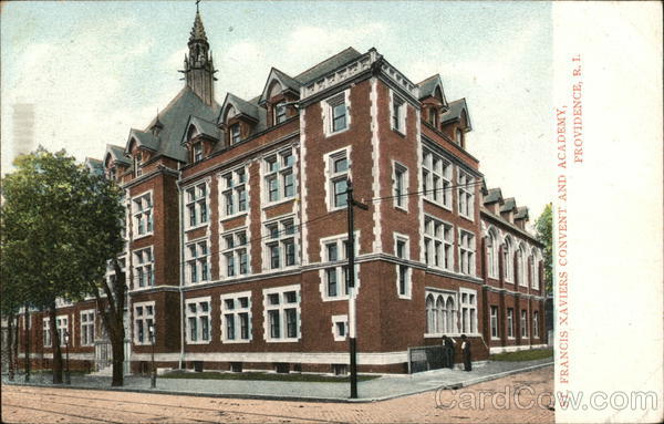 St. Francis Xaviers Convent and Academy Providence Rhode Island