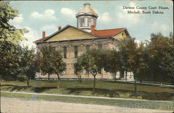 Davison County Court House Mitchell South Dakota