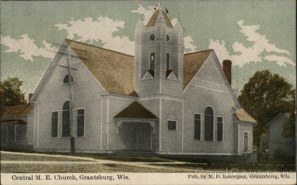 Central M.E> Church Grantsburg Wisconsin
