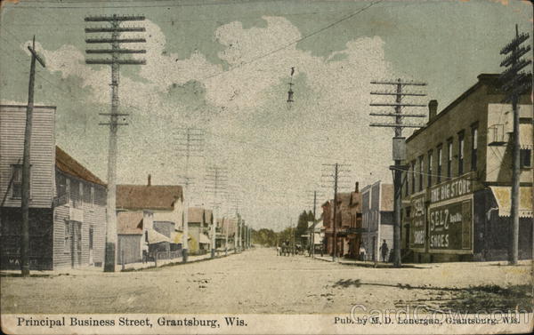 Principal Business District Grantsburg Wisconsin