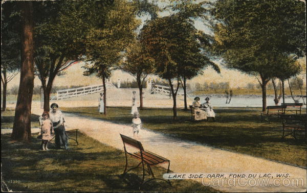 Lake Side Park Fond Du Lac Wisconsin