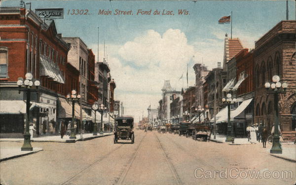 Main Street Fond du Lac Wisconsin