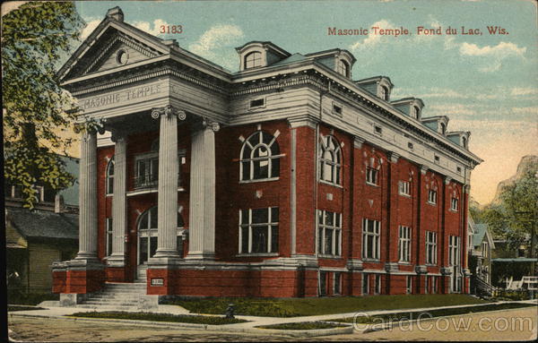 Masonic Temple Fond du Lac Wisconsin