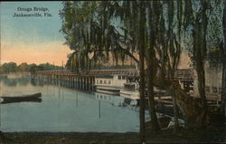 Ortega Bridge Jacksonville, FL Postcard Postcard Postcard