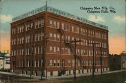 Chippewa Shoe Manufacturing Company Chippewa Falls, WI Postcard Postcard Postcard